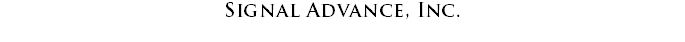 Signal Advance, Inc.
